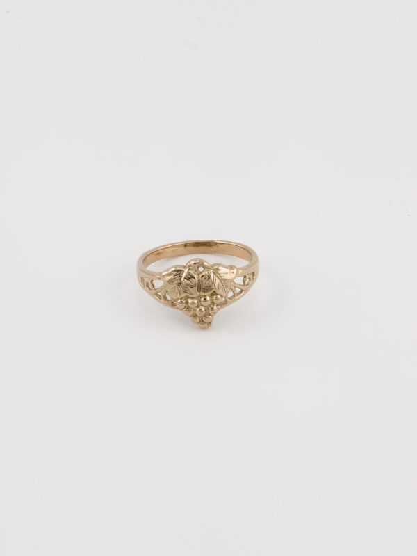 10K Rose Gold Grape Ring - Image 3