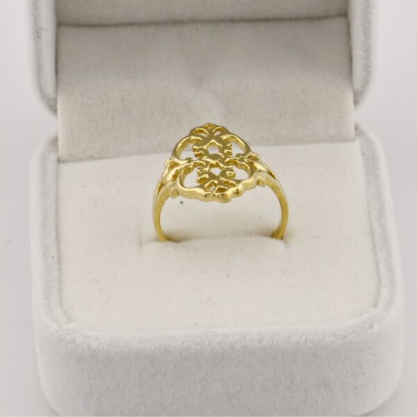 10K Yellow Gold Filigree Ring