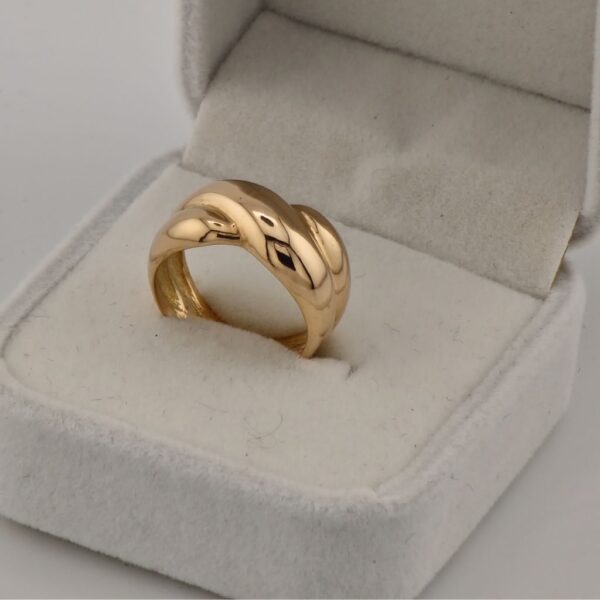 10K Rose Gold Free Shape Ring