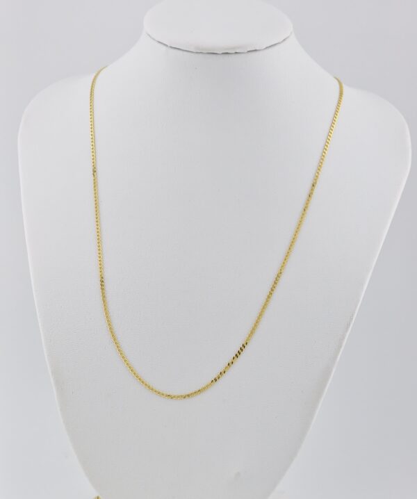 14K Yellow Gold Cuban Link Chain - Image 2