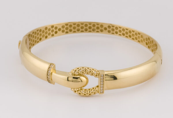 14K Yellow Gold 9mm Fashion Bracelet