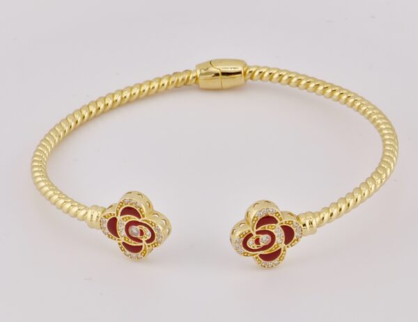 14K Yellow Gold Twisted Fashion Bracelet