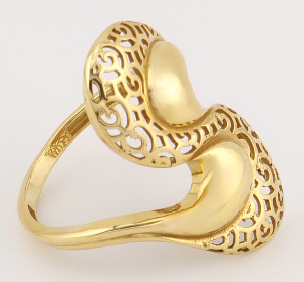 14K Gold Statement Ring - Image 4